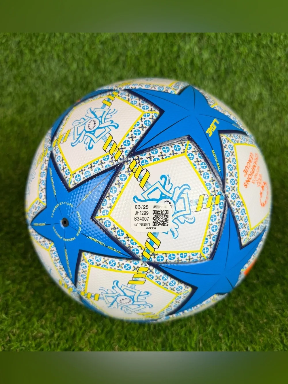 NEW adidas UWCL League Soccer Ball Size 5 JH1299 Lisbon Final FIFA UCL 2024 2025